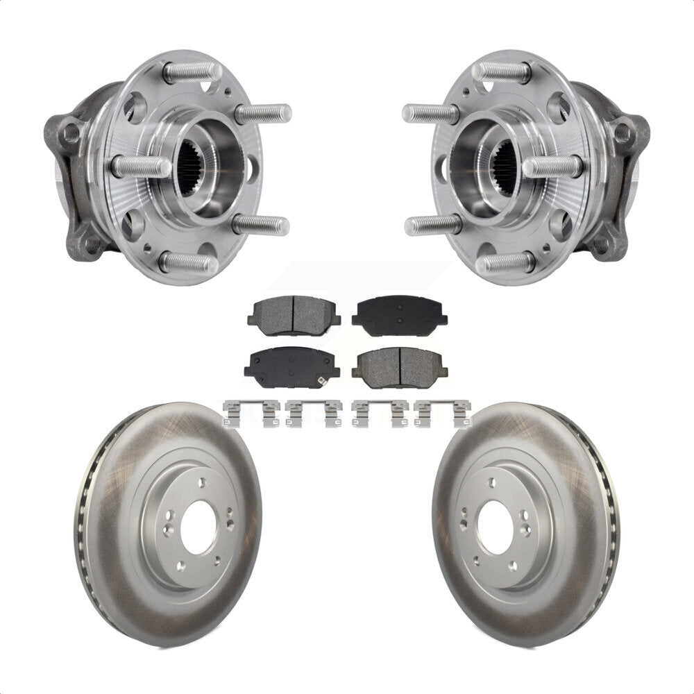 Transit Auto KBB-129554 Wheel Bearing and Hub Assembly for 2019-2020 Hyundai Santa Fe - Front product image