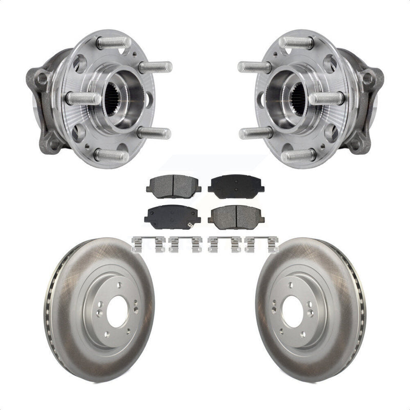 Transit Auto KBB-129554 Wheel Bearing and Hub Assembly for 2019-2020 Hyundai Santa Fe - Front product image