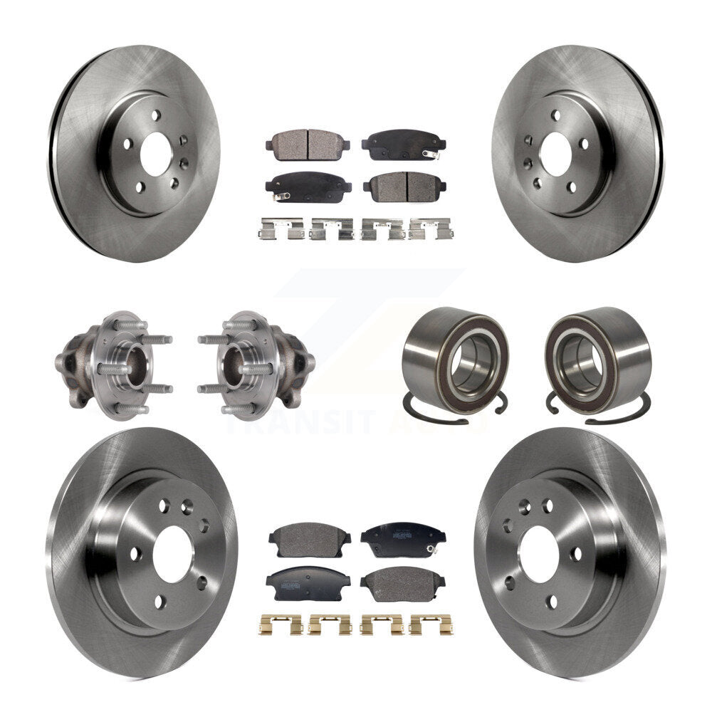 Transit Auto KBB-129584 Wheel Bearing for 2016-2017 Buick Encore, Chevrolet Trax - Front and Rear product image