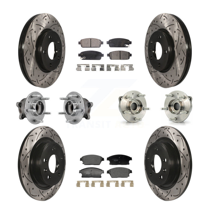 Transit Auto KBB-129587 Wheel Bearing and Hub Assembly for 2011-2013 Buick Verano, Chevrolet Volt - Front and Rear product image
