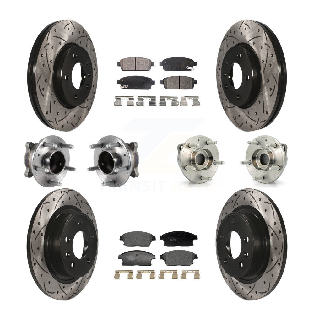 Transit Auto KBB-129588 Wheel Bearing and Hub Assembly for 2013-2017 Buick Verano, Chevrolet Cruze, Chevrolet Volt - Front and Rear product image