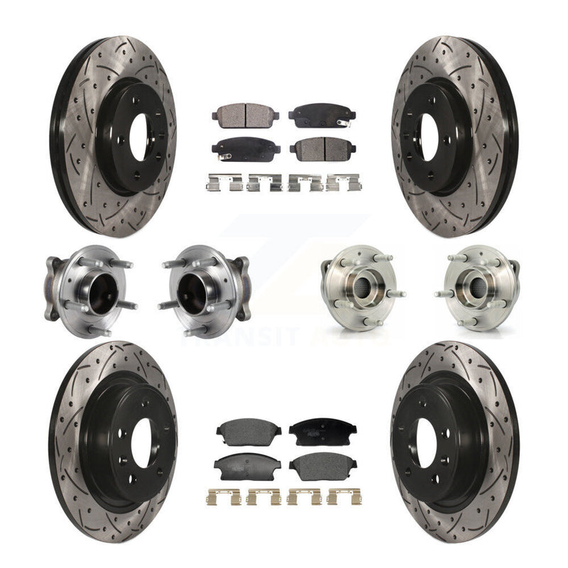 Transit Auto KBB-129588 Wheel Bearing and Hub Assembly for 2013-2017 Buick Verano, Chevrolet Cruze, Chevrolet Volt - Front and Rear product image