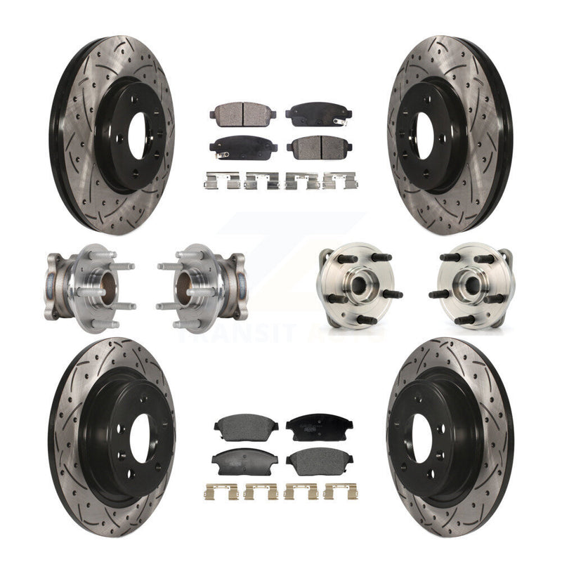 Transit Auto KBB-129589 Wheel Bearing and Hub Assembly for 2014-2015 Chevrolet Cruze - Front and Rear product image