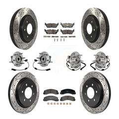 Transit Auto KBB-129594 Wheel Bearing and Hub Assembly for 2018-2021 Ford Expedition, Lincoln Navigator - Front and Rear product image