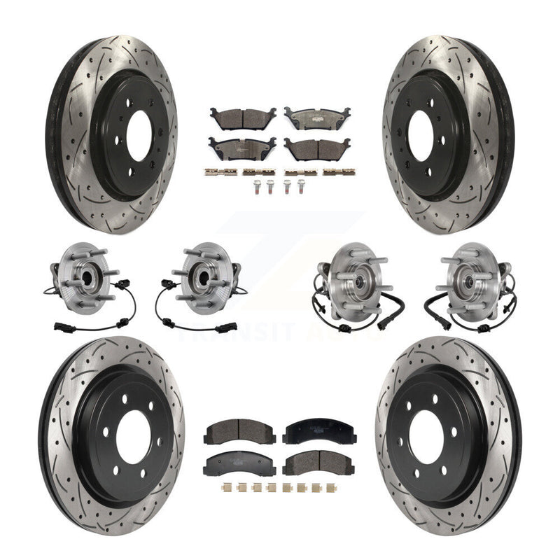Transit Auto KBB-129594 Wheel Bearing and Hub Assembly for 2018-2021 Ford Expedition, Lincoln Navigator - Front and Rear product image