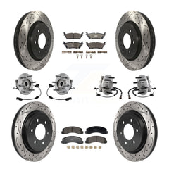 Transit Auto KBB-129595 Wheel Bearing and Hub Assembly for 2018-2021 Ford Expedition, Lincoln Navigator - Front and Rear product image