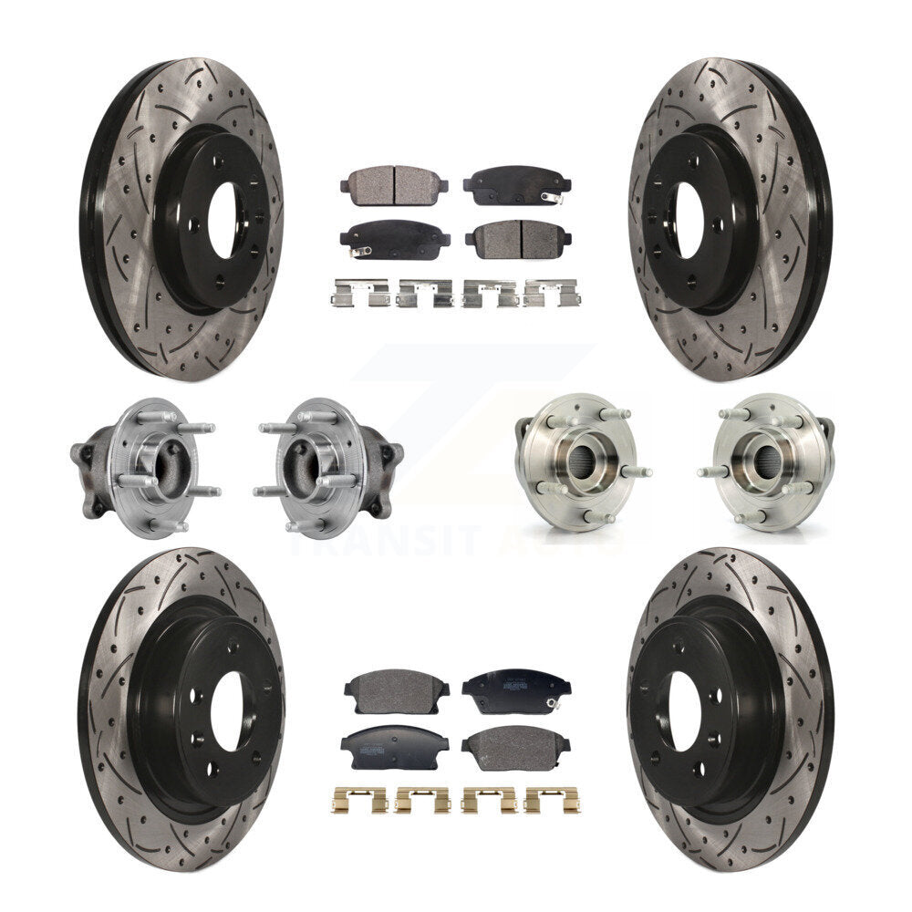 Transit Auto KBB-129607 Wheel Bearing and Hub Assembly for 2011-2013 Buick Verano, Chevrolet Volt - Front and Rear product image