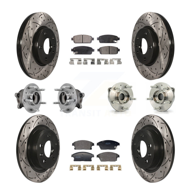 Transit Auto KBB-129607 Wheel Bearing and Hub Assembly for 2011-2013 Buick Verano, Chevrolet Volt - Front and Rear product image