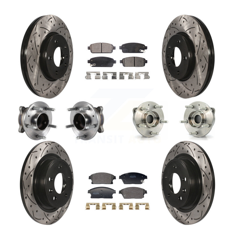 Transit Auto KBB-129608 Wheel Bearing and Hub Assembly for 2013-2017 Buick Verano, Chevrolet Cruze, Chevrolet Volt - Front and Rear product image