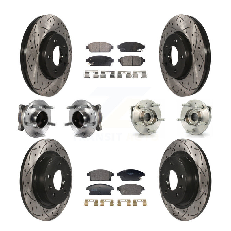 Transit Auto KBB-129608 Wheel Bearing and Hub Assembly for 2013-2017 Buick Verano, Chevrolet Cruze, Chevrolet Volt - Front and Rear product image