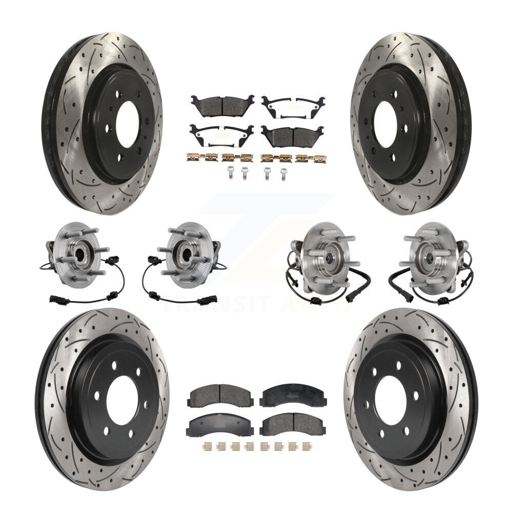 Transit Auto KBB-129613 Wheel Bearing and Hub Assembly for 2018-2021 Ford Expedition, Lincoln Navigator - Front and Rear product image