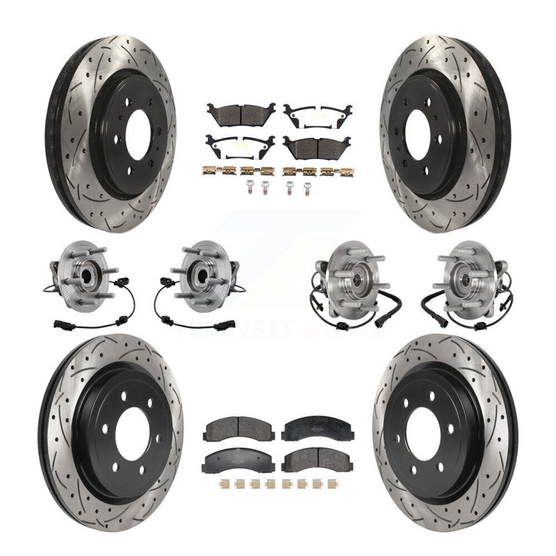 Transit Auto KBB-129613 Wheel Bearing and Hub Assembly for 2018-2021 Ford Expedition, Lincoln Navigator - Front and Rear product image