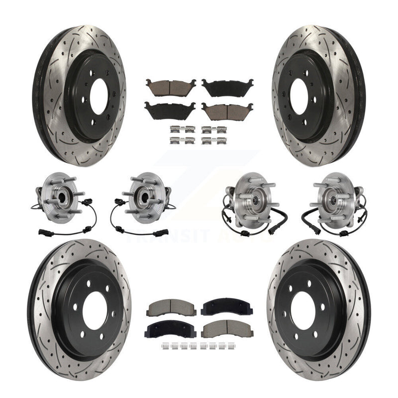 Transit Auto KBB-129629 Wheel Bearing and Hub Assembly for 2018-2021 Ford Expedition, Lincoln Navigator - Front and Rear product image