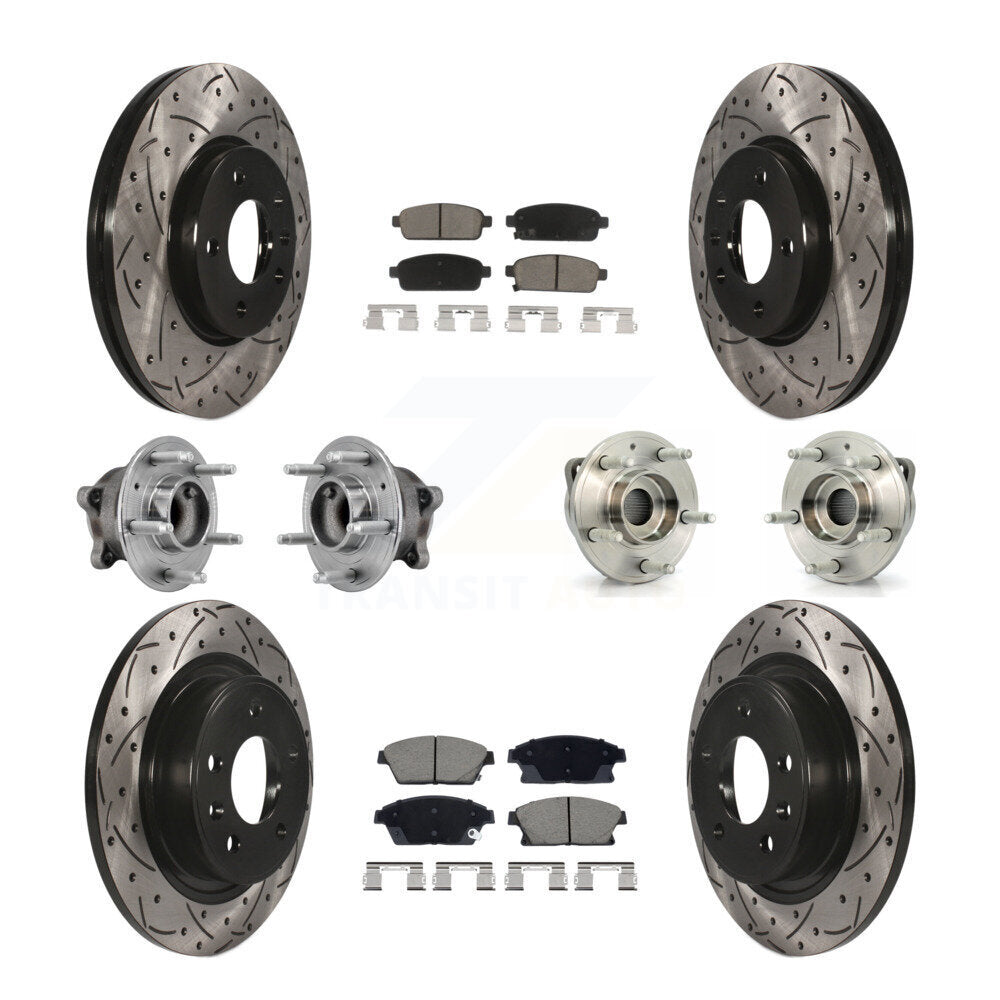 Transit Auto KBB-129632 Wheel Bearing and Hub Assembly for 2011-2013 Buick Verano, Chevrolet Volt - Front and Rear product image