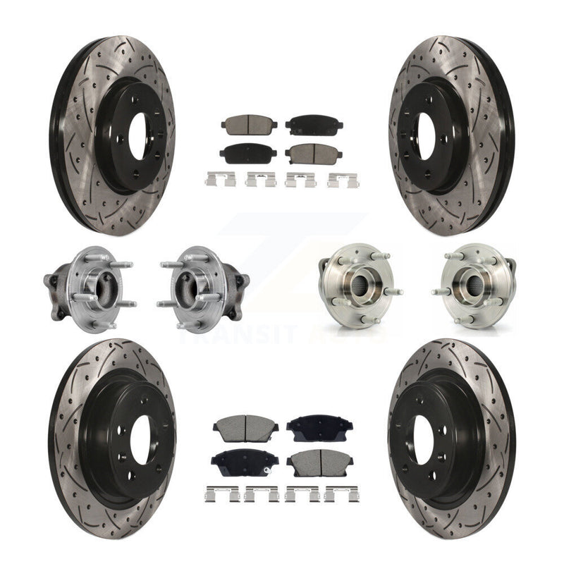 Transit Auto KBB-129632 Wheel Bearing and Hub Assembly for 2011-2013 Buick Verano, Chevrolet Volt - Front and Rear product image