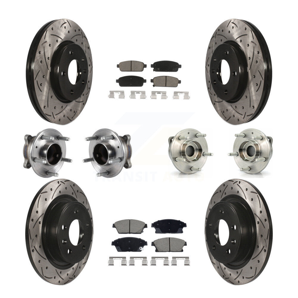 Transit Auto KBB-129633 Wheel Bearing and Hub Assembly for 2013-2017 Buick Verano, Chevrolet Cruze, Chevrolet Volt - Front and Rear product image