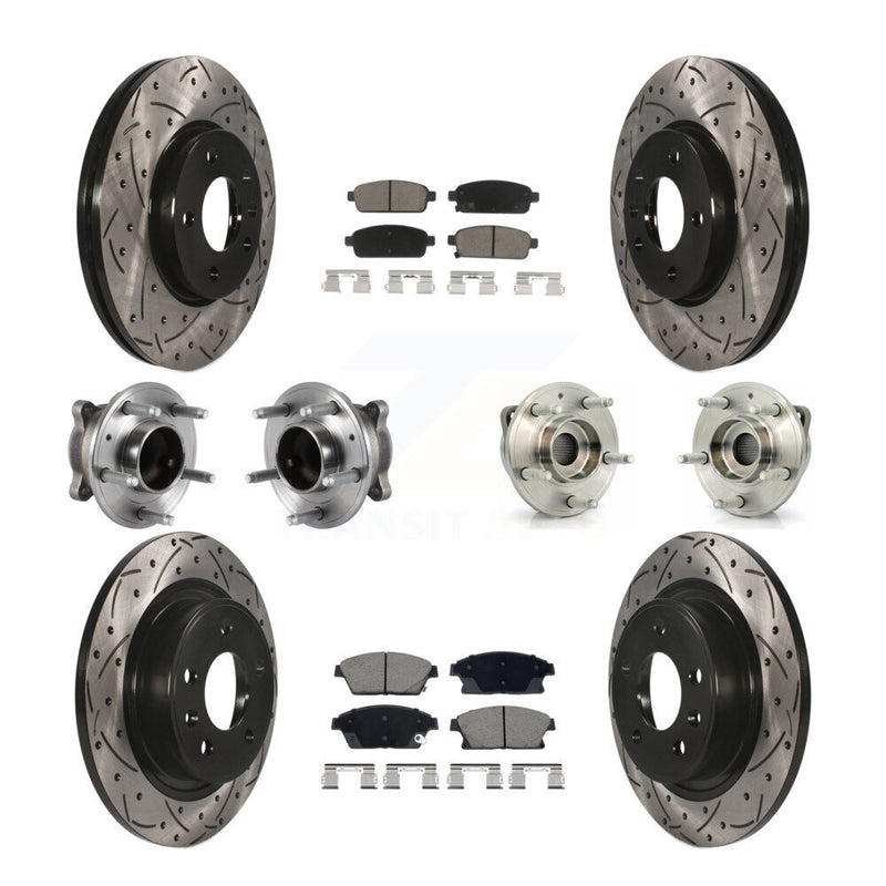 Transit Auto KBB-129633 Wheel Bearing and Hub Assembly for 2013-2017 Buick Verano, Chevrolet Cruze, Chevrolet Volt - Front and Rear product image