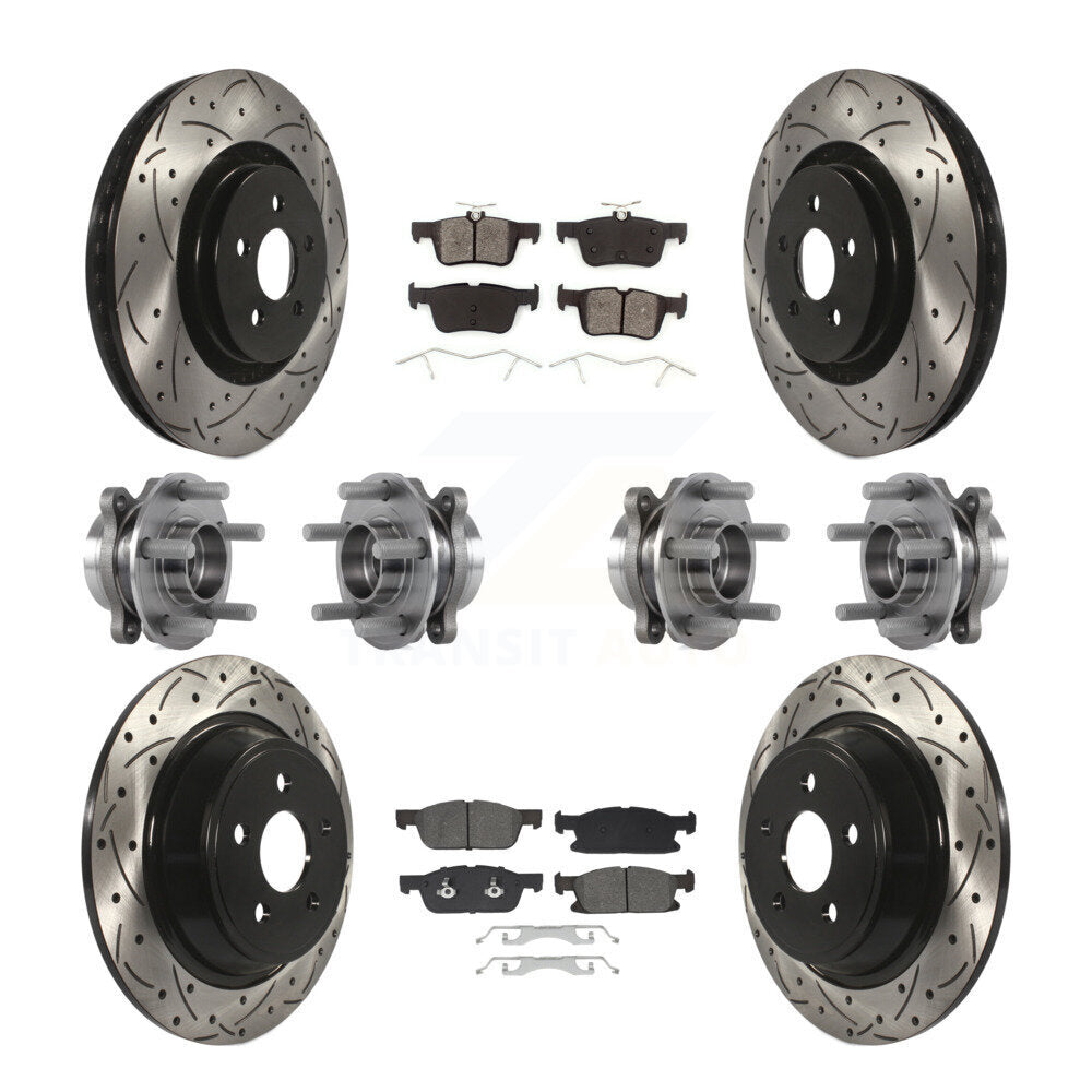 Transit Auto KBB-129659 Wheel Bearing and Hub Assembly for 2018-2020 Lincoln Continental - Front and Rear product image