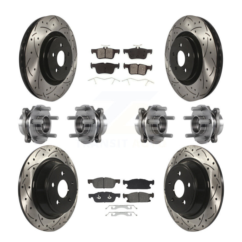 Transit Auto KBB-129659 Wheel Bearing and Hub Assembly for 2018-2020 Lincoln Continental - Front and Rear product image