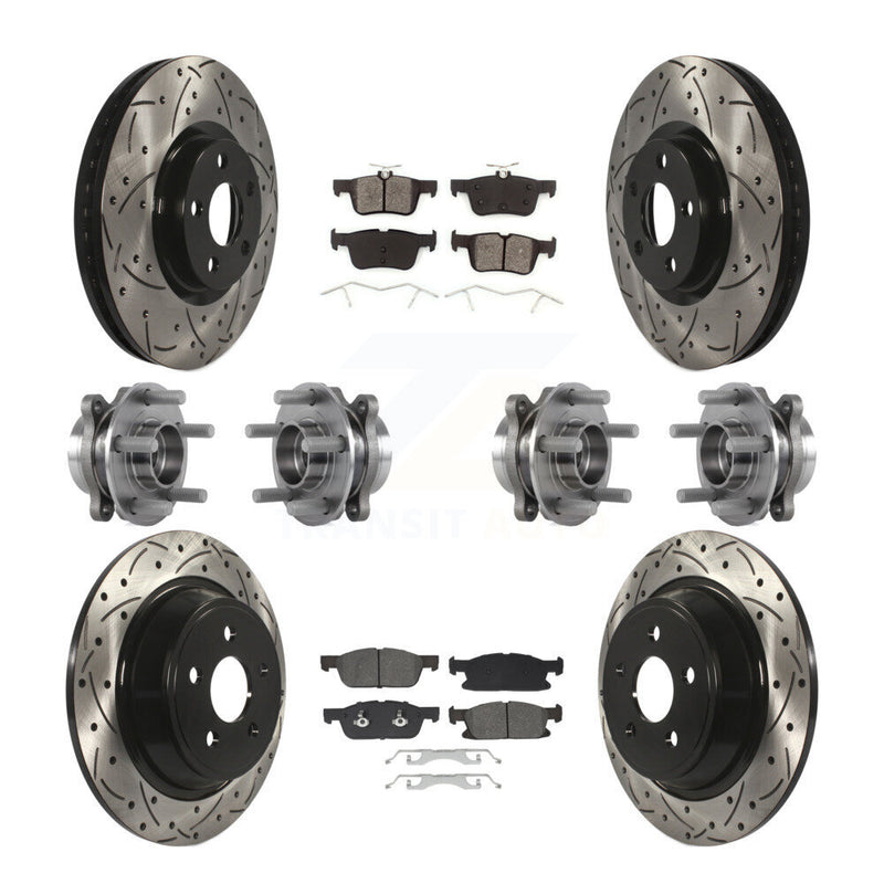 Transit Auto KBB-129661 Wheel Bearing and Hub Assembly for 2018-2020 Lincoln Continental - Front and Rear product image