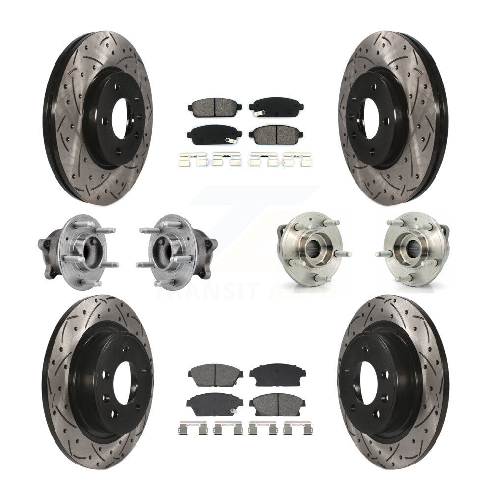 Transit Auto KBB-129665 Wheel Bearing and Hub Assembly for 2011-2013 Buick Verano, Chevrolet Volt - Front and Rear product image