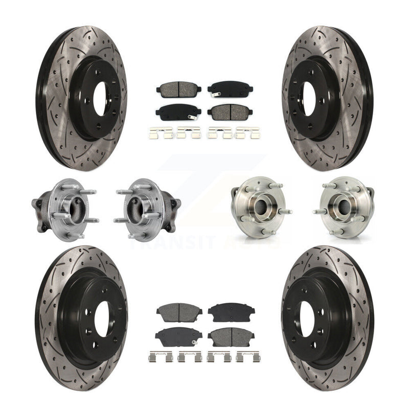 Transit Auto KBB-129665 Wheel Bearing and Hub Assembly for 2011-2013 Buick Verano, Chevrolet Volt - Front and Rear product image