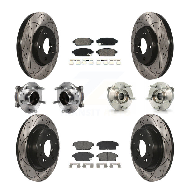 Transit Auto KBB-129666 Wheel Bearing and Hub Assembly for 2013-2017 Buick Verano, Chevrolet Cruze, Chevrolet Volt - Front and Rear product image