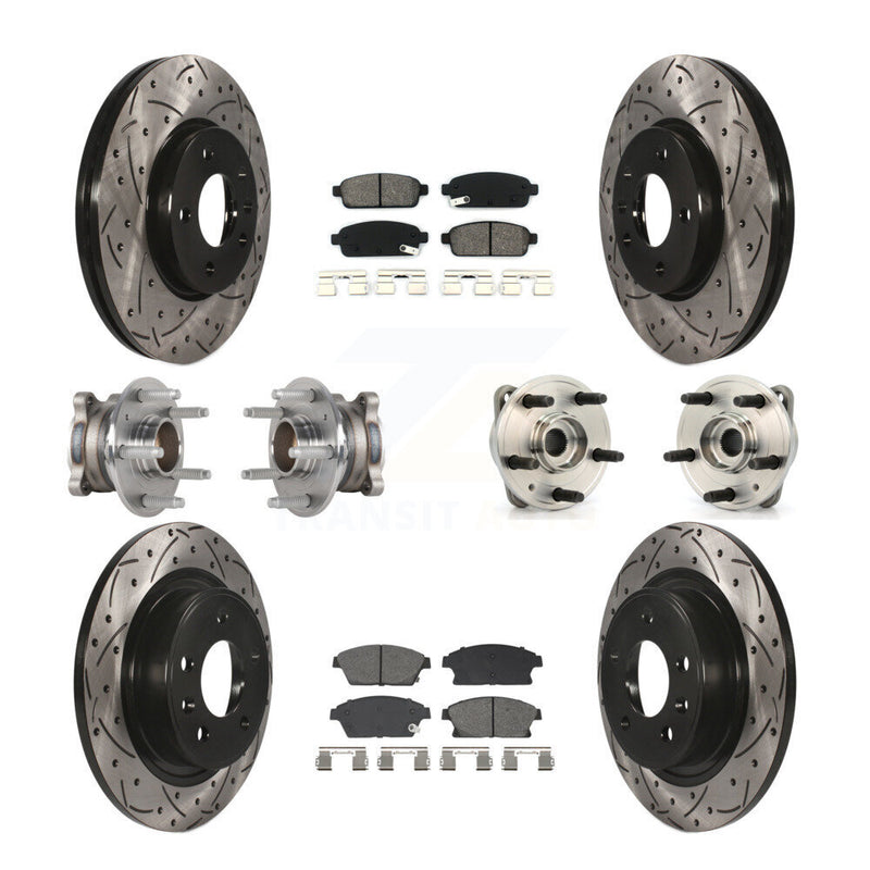 Transit Auto KBB-129667 Wheel Bearing and Hub Assembly for 2014-2015 Chevrolet Cruze - Front and Rear product image