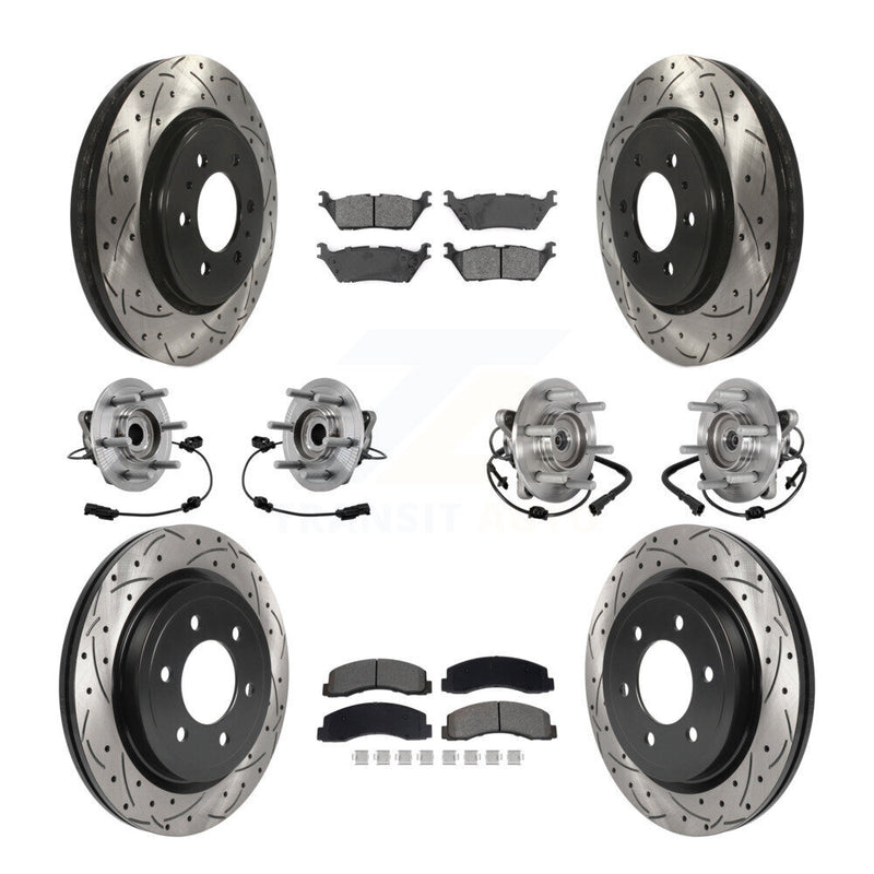 Transit Auto KBB-129668 Wheel Bearing and Hub Assembly for 2018-2021 Ford Expedition, Lincoln Navigator - Front and Rear product image
