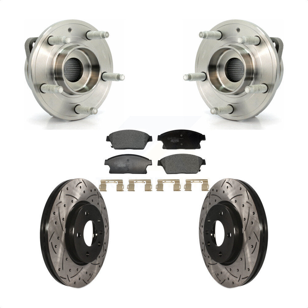 Transit Auto KBB-129697 Wheel Bearing and Hub Assembly for 2011-2017 Chevrolet Cruze, Buick Verano, Chevrolet Orlando & more - Front product image