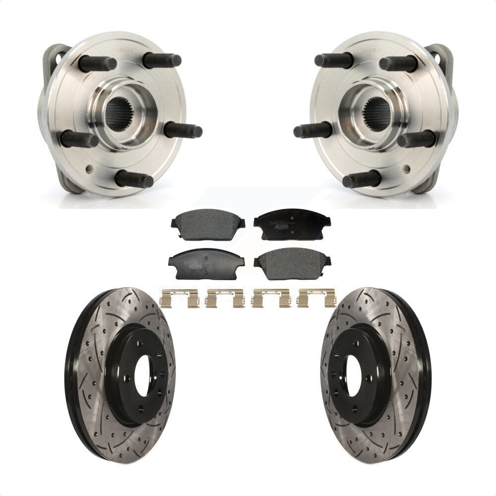 Transit Auto KBB-129698 Wheel Bearing and Hub Assembly for 2014-2015 Chevrolet Cruze - Front product image