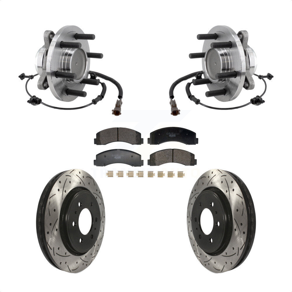 Transit Auto KBB-129699 Wheel Bearing and Hub Assembly for 2018-2021 Ford Expedition, Ford F-150, Lincoln Navigator - Front product image