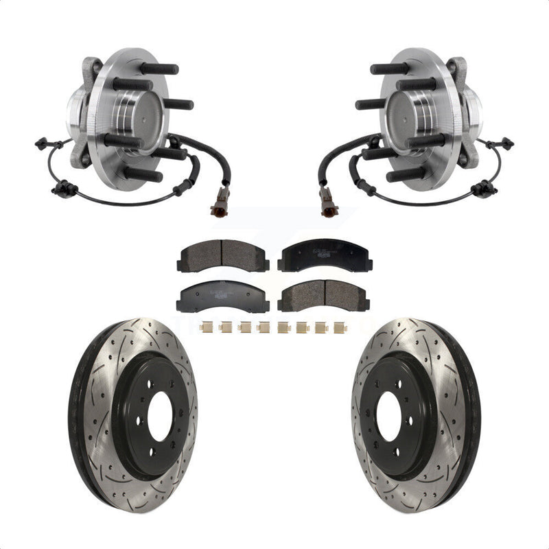 Transit Auto KBB-129699 Wheel Bearing and Hub Assembly for 2018-2021 Ford Expedition, Ford F-150, Lincoln Navigator - Front product image