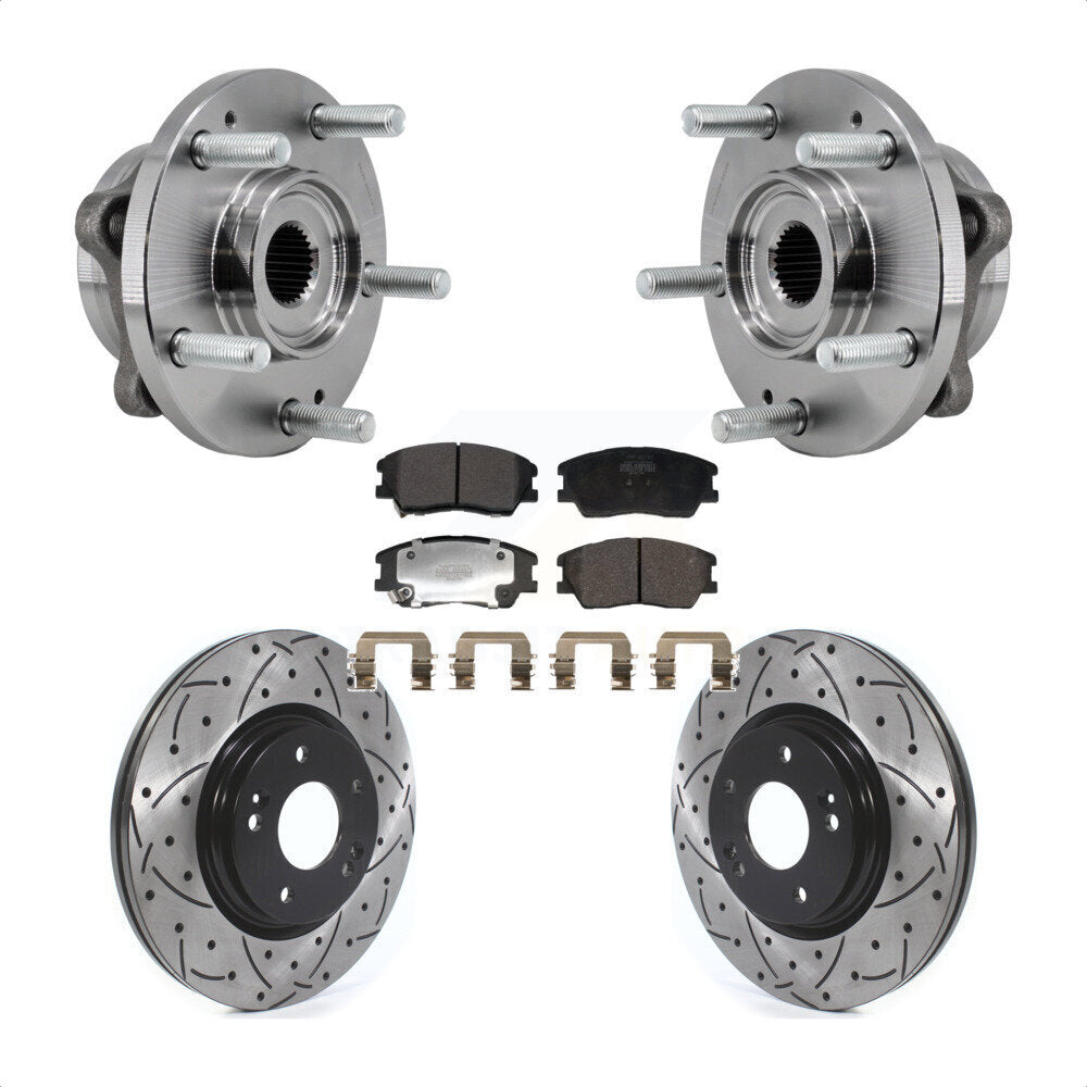 Transit Auto KBB-129706 Wheel Bearing and Hub Assembly for 2017-2019 Kia Soul - Front product image