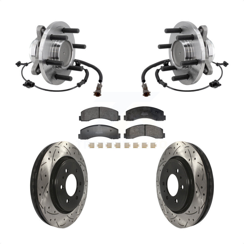 Transit Auto KBB-129708 Wheel Bearing and Hub Assembly for 2018-2021 Ford Expedition, Ford F-150, Lincoln Navigator - Front product image