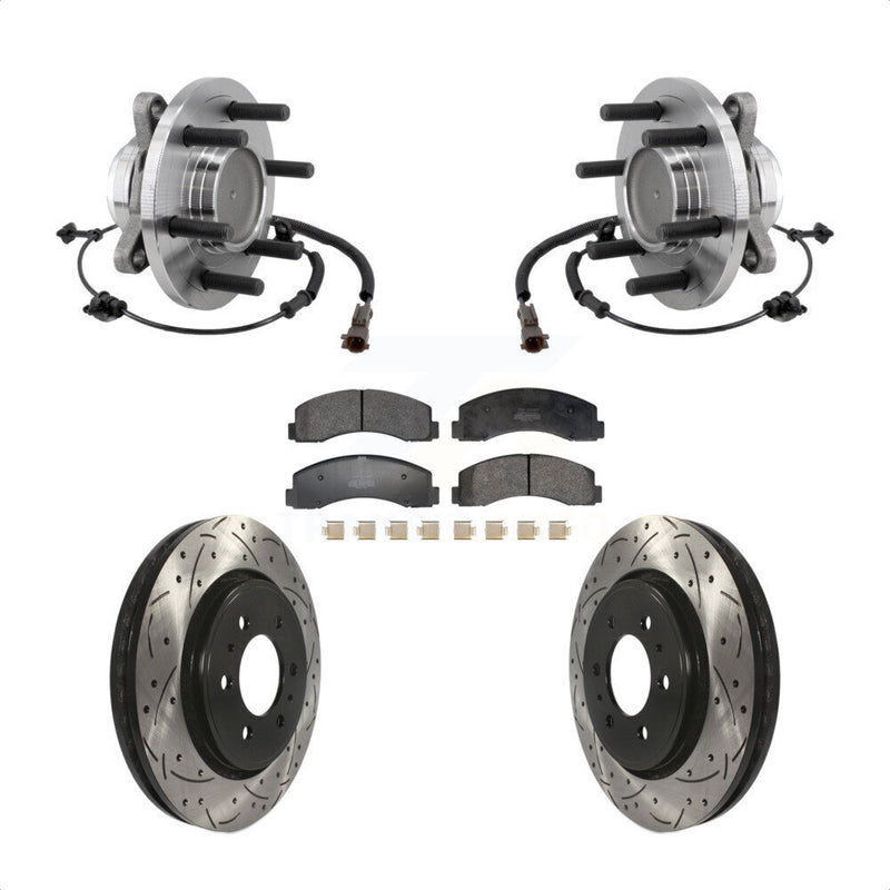 Transit Auto KBB-129708 Wheel Bearing and Hub Assembly for 2018-2021 Ford Expedition, Ford F-150, Lincoln Navigator - Front product image