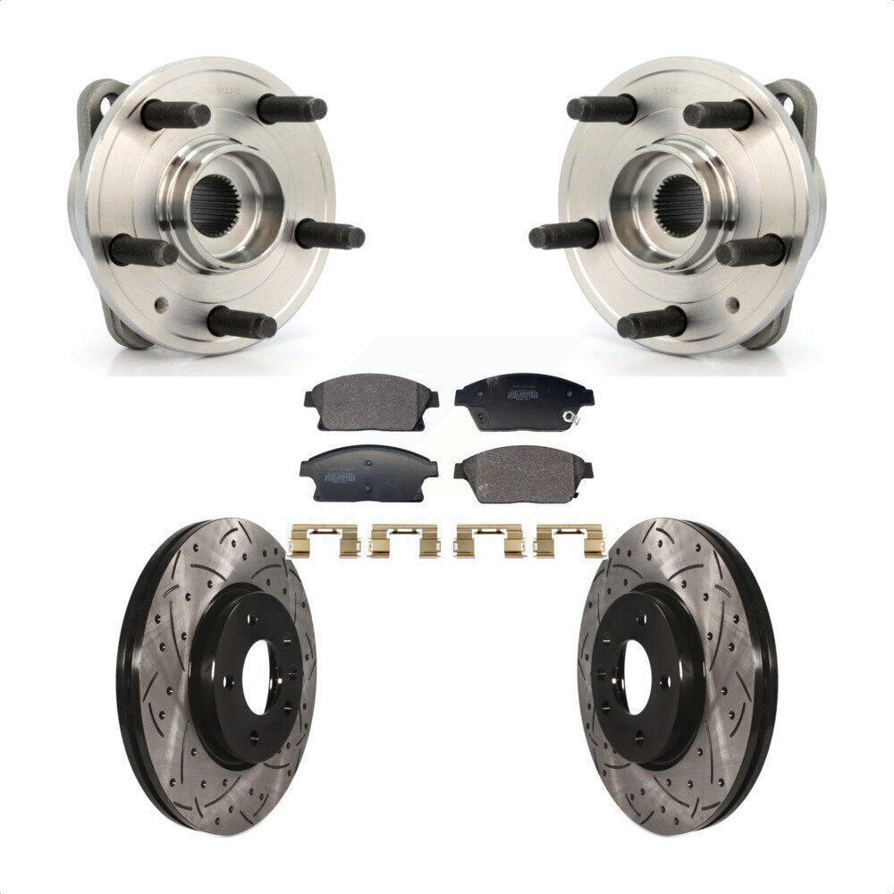 Transit Auto KBB-129712 Wheel Bearing and Hub Assembly for 2014-2015 Chevrolet Cruze - Front product image