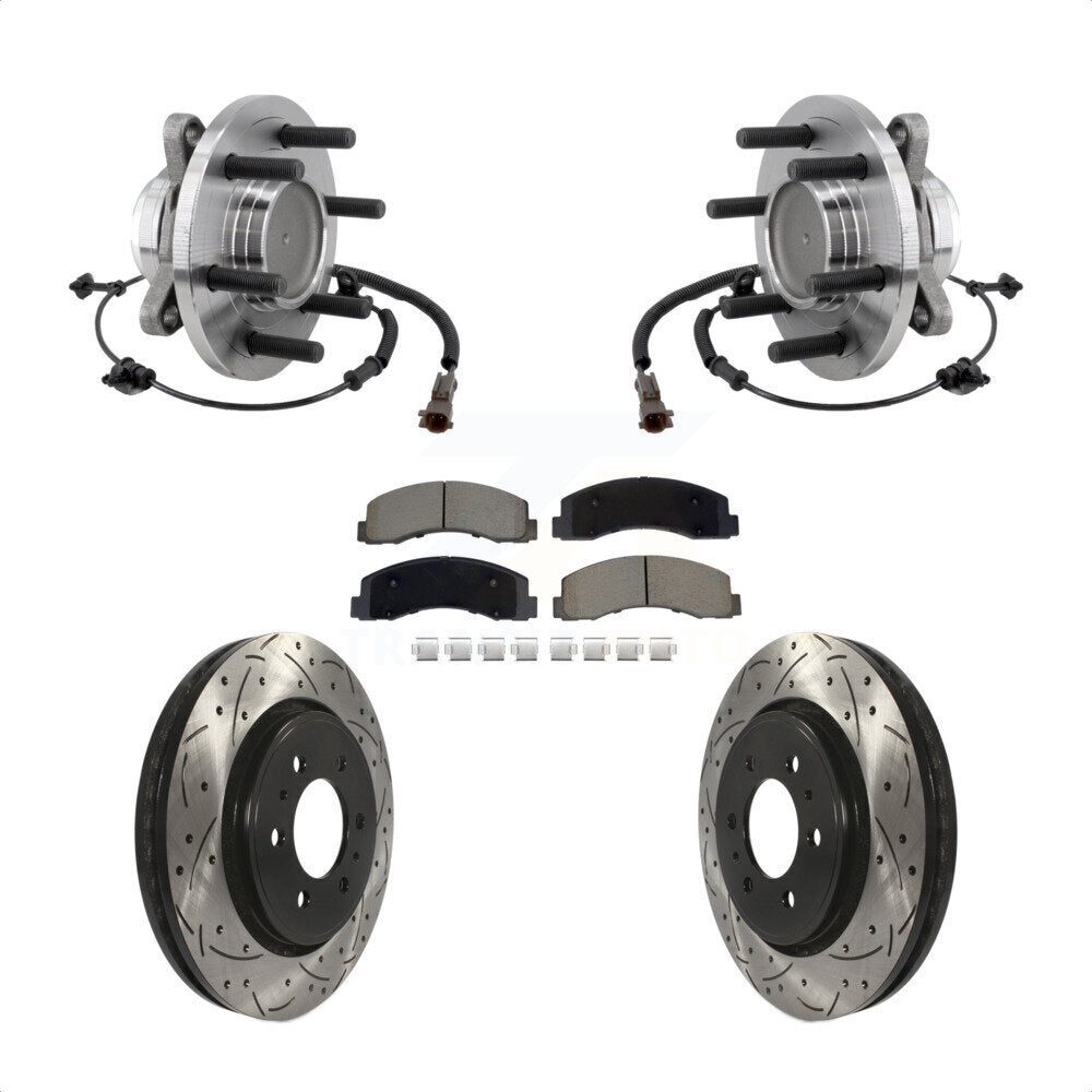 Transit Auto KBB-129722 Wheel Bearing and Hub Assembly for 2018-2021 Ford Expedition, Ford F-150, Lincoln Navigator - Front product image