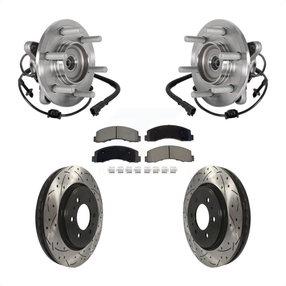 Transit Auto KBB-129723 Wheel Bearing and Hub Assembly for 2018-2021 Ford Expedition, Lincoln Navigator - Front product image