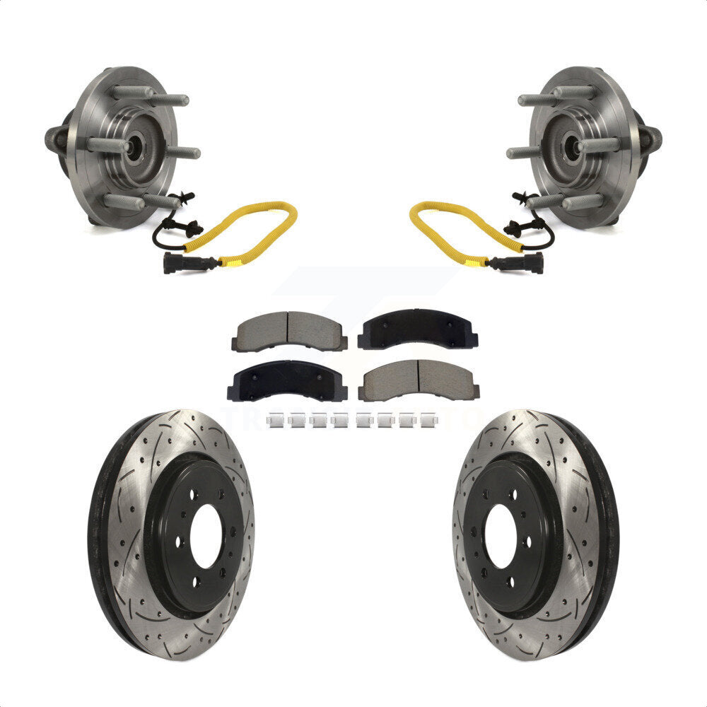 Transit Auto KBB-129724 Wheel Bearing and Hub Assembly for 2018-2020 Ford F-150 - Front product image