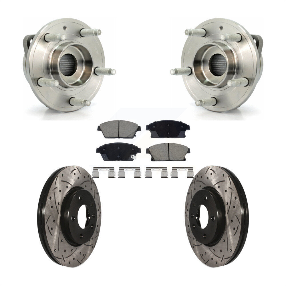 Transit Auto KBB-129725 Wheel Bearing and Hub Assembly for 2011-2017 Chevrolet Cruze, Buick Verano, Chevrolet Orlando & more - Front product image