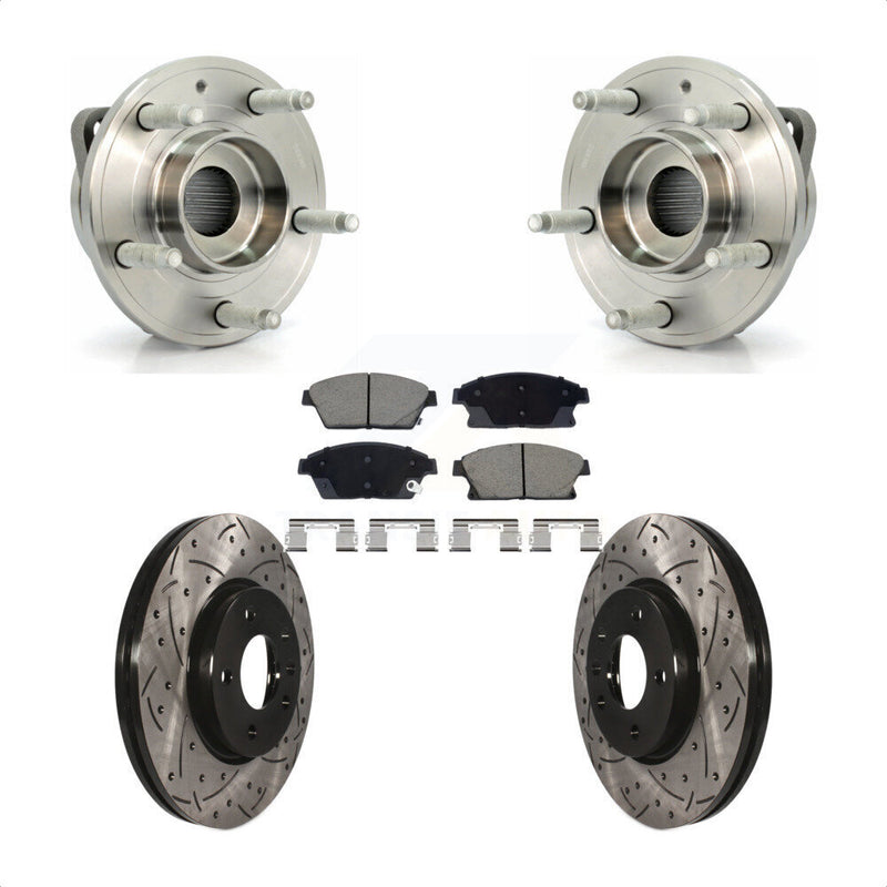 Transit Auto KBB-129725 Wheel Bearing and Hub Assembly for 2011-2017 Chevrolet Cruze, Buick Verano, Chevrolet Orlando & more - Front product image