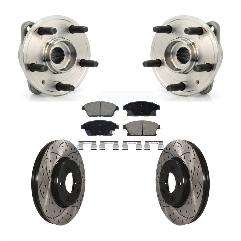 Transit Auto KBB-129726 Wheel Bearing and Hub Assembly for 2014-2015 Chevrolet Cruze - Front product image
