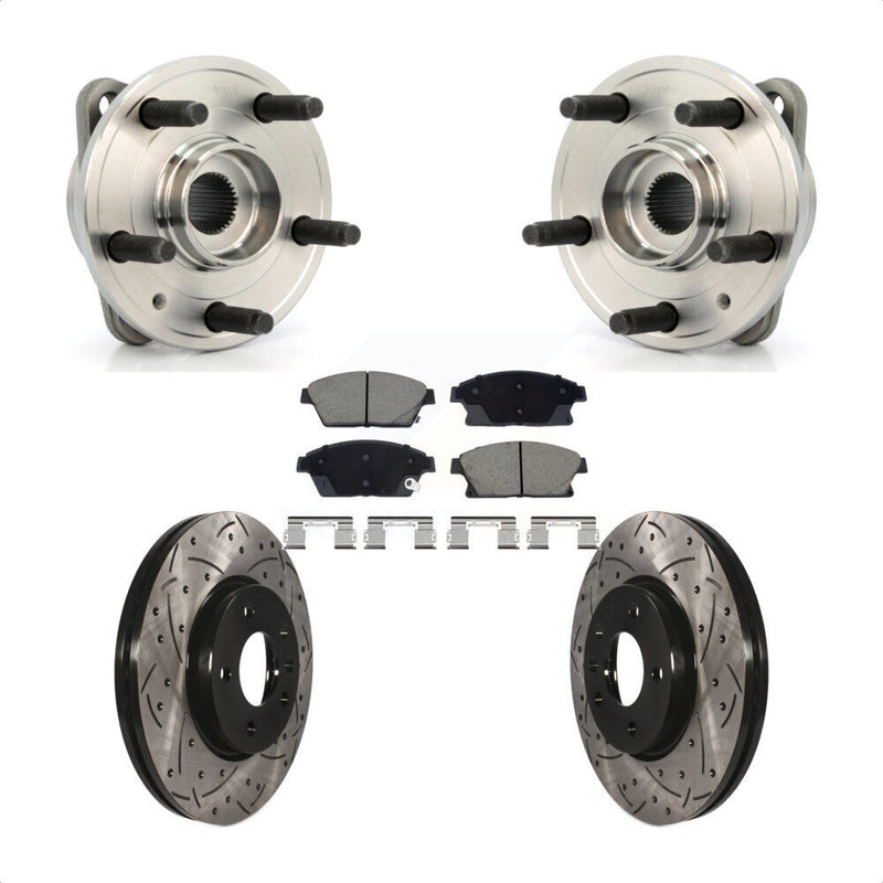 Transit Auto KBB-129726 Wheel Bearing and Hub Assembly for 2014-2015 Chevrolet Cruze - Front product image