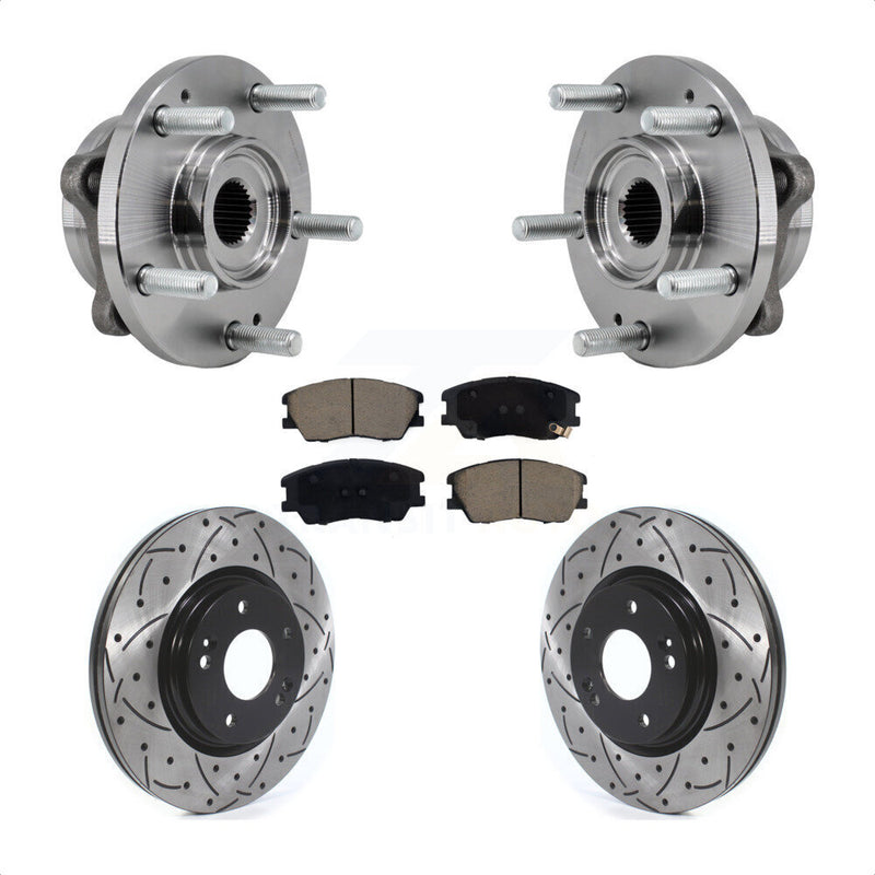 Transit Auto KBB-129729 Wheel Bearing and Hub Assembly for 2017-2019 Kia Soul - Front product image
