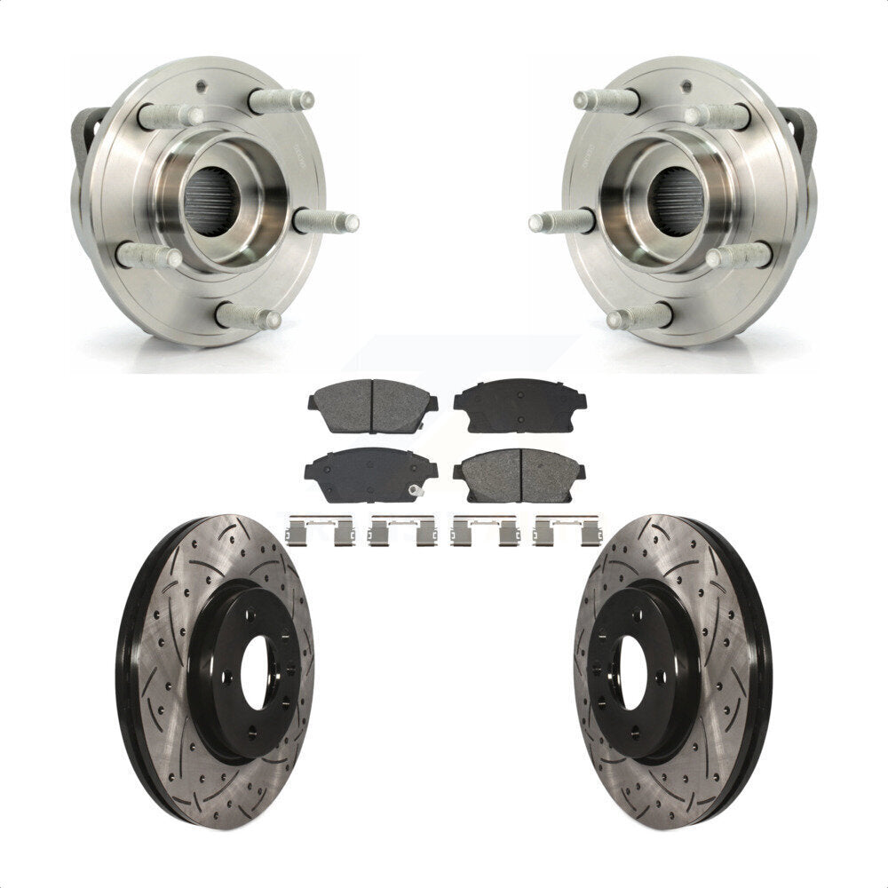 Transit Auto KBB-129731 Wheel Bearing and Hub Assembly for 2011-2017 Chevrolet Cruze, Buick Verano, Chevrolet Orlando & more - Front product image