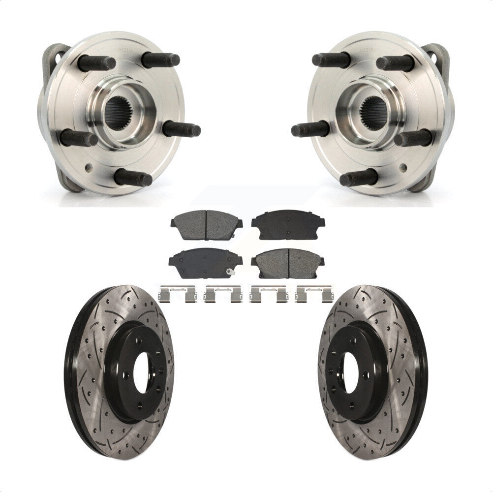 Transit Auto KBB-129732 Wheel Bearing and Hub Assembly for 2014-2015 Chevrolet Cruze - Front product image