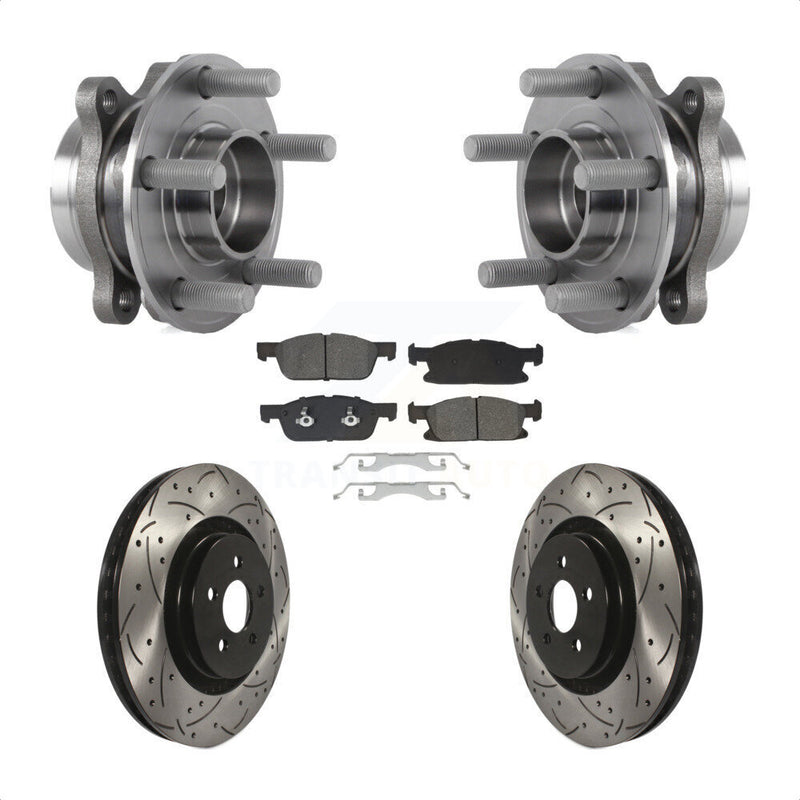 Transit Auto KBB-129733 Wheel Bearing and Hub Assembly for 2017-2020 Lincoln Continental, Ford Fusion, Lincoln MKZ - Front product image