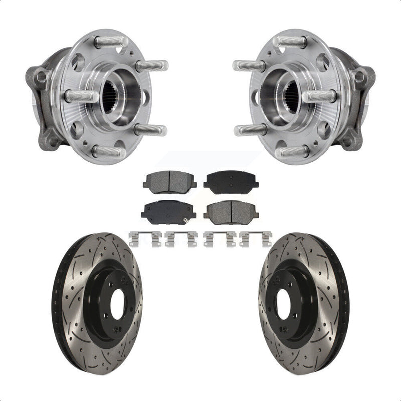 Transit Auto KBB-129734 Wheel Bearing and Hub Assembly for 2019-2020 Hyundai Santa Fe - Front product image