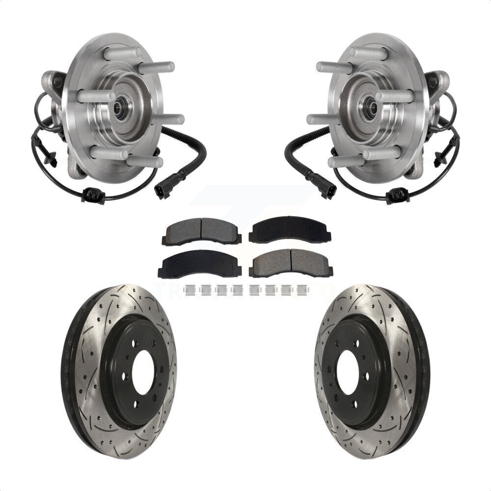 Transit Auto KBB-129740 Wheel Bearing and Hub Assembly for 2018-2021 Ford Expedition, Lincoln Navigator - Front product image